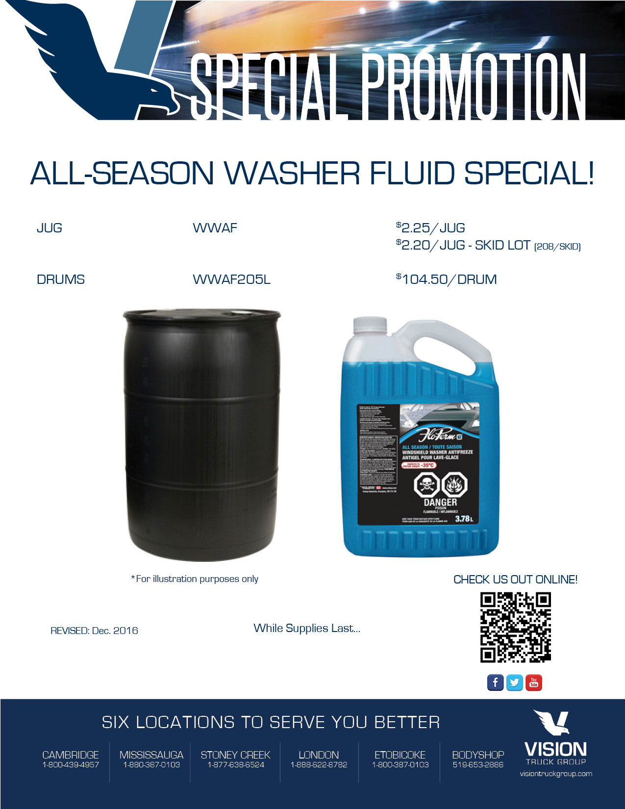 Washer Fluid Promo